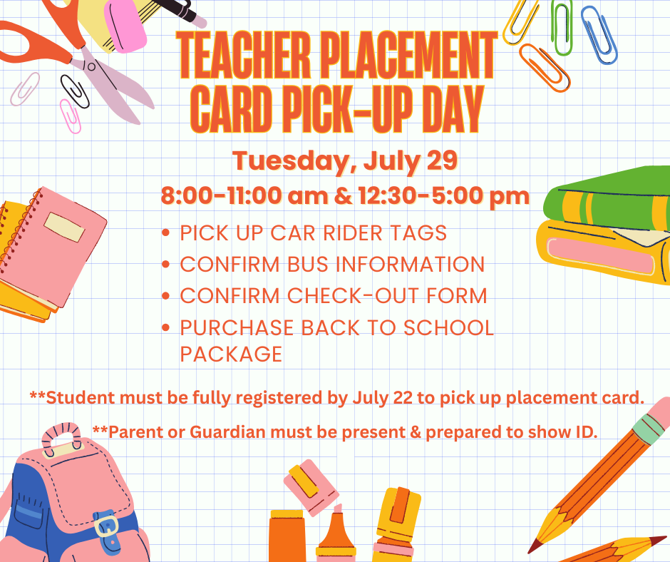 Placement cards