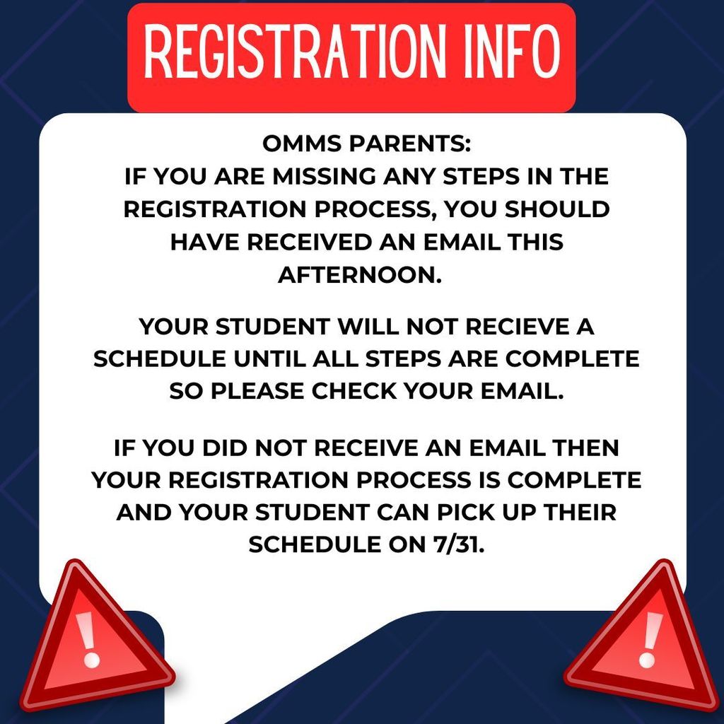 Important Registration Information