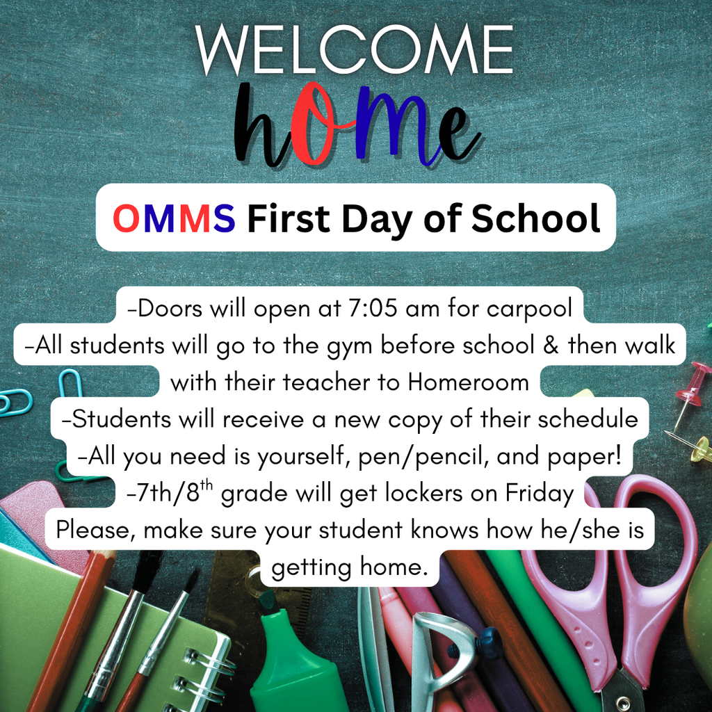 OMMS First Day