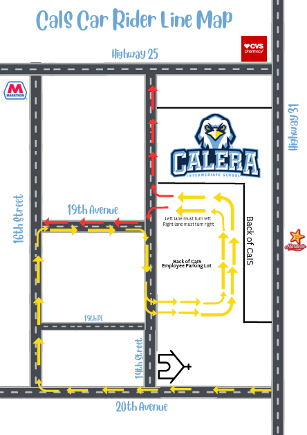 Car Rider Map