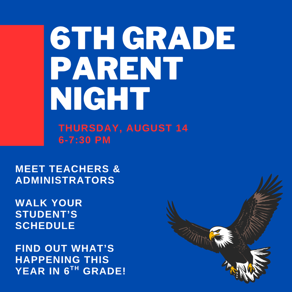 6th grade Parent Night