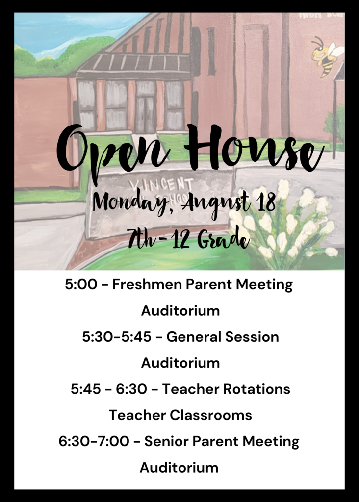 Open House and Senior Parent Night 