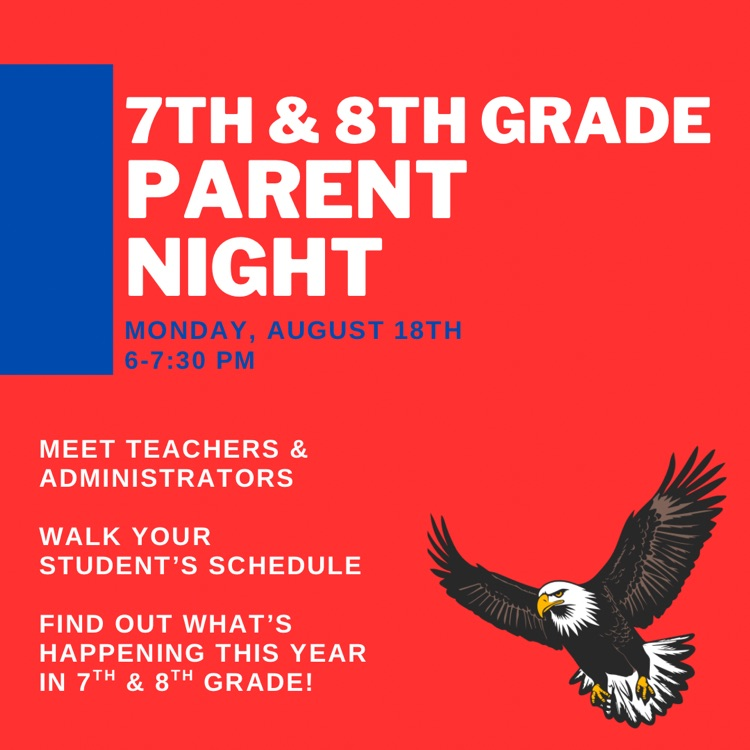 7th/8th Parent Night