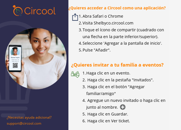 Circool Instructions in Spanish