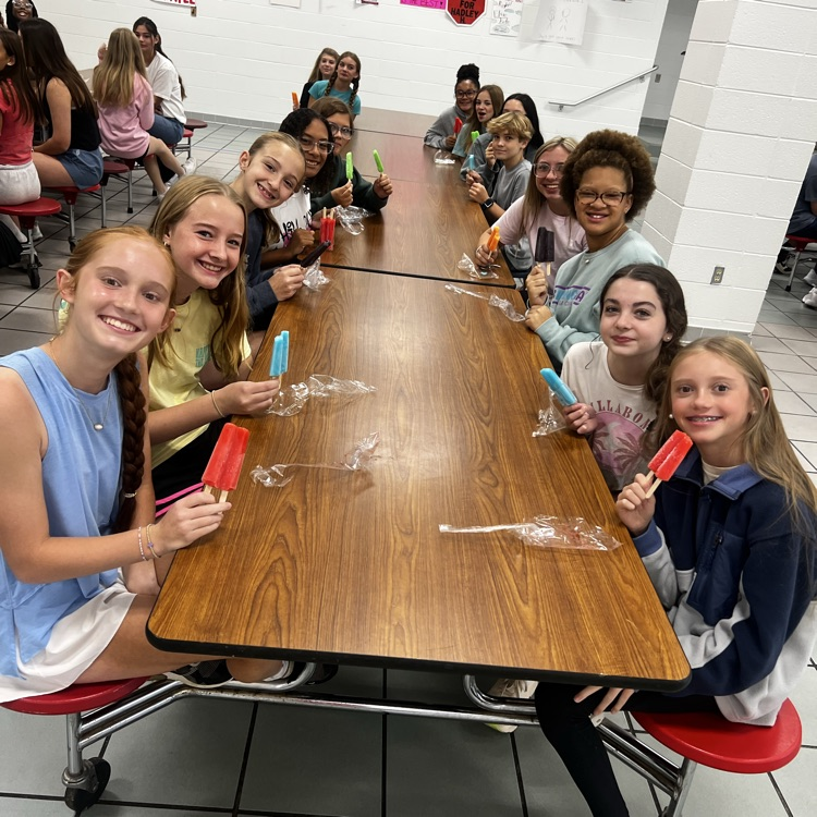 8th graders perfect attendance 