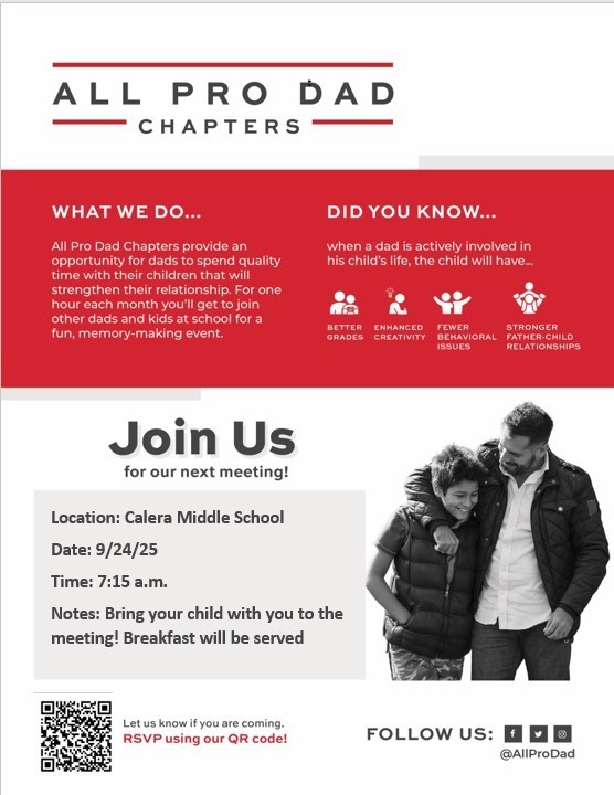 All Pro Dads Flyer