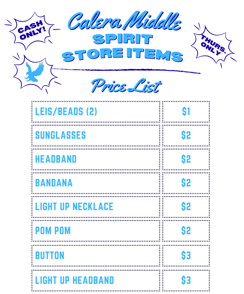 Spirit Store Items