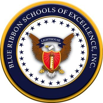 Blue Ribbon Schools of Excellence Lighthouse School Logo