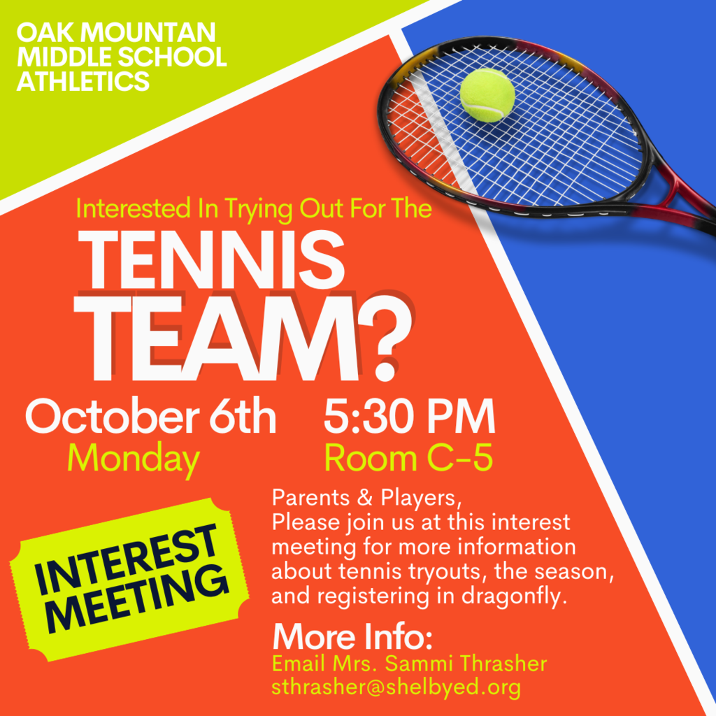 tennis team info