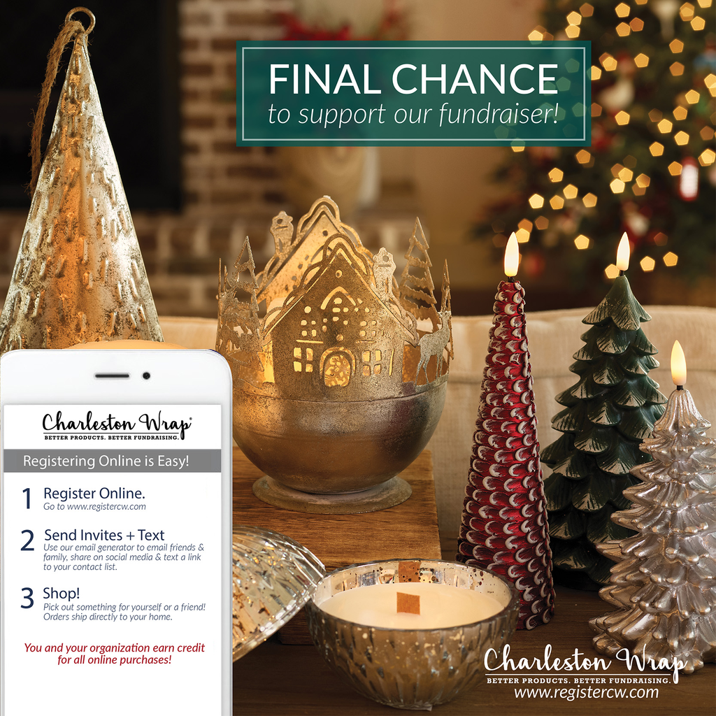 Final chance to support our fundraiser!