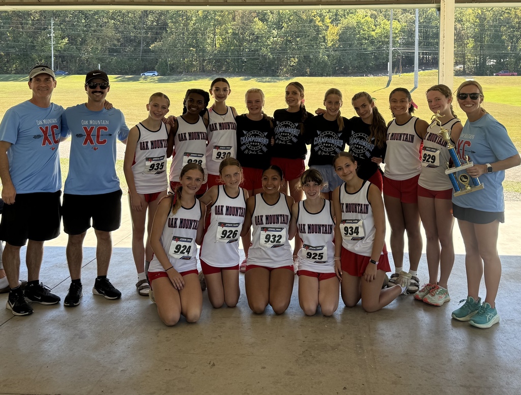 Cross country had a great morning at our Metro Meet! We had 4 girls and 1 boy make the All Metro team! Congratulations to Chloe Jeffcoat (4), Maggie McPhail (14), Anikka Venter (15), Maris Sellers (23), and Ace Evers (11)! 💪💪💪  Our girls team walked away with a third place trophy 🎉🎉🎉 and our boys team finished 8th! 