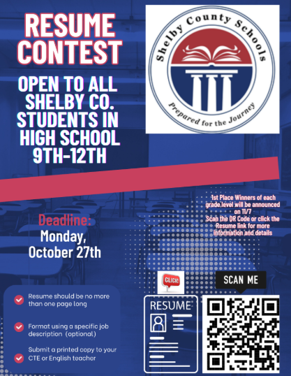 resume contest flyer