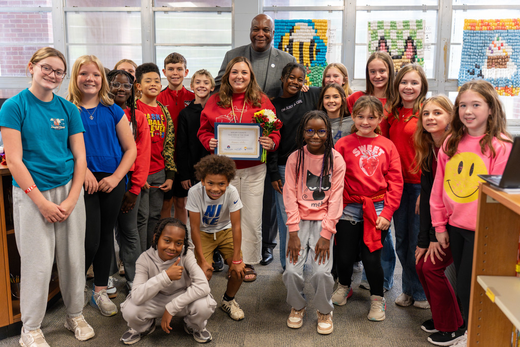 CHMS TOTY Summer Lollar is recognized as a finalist.