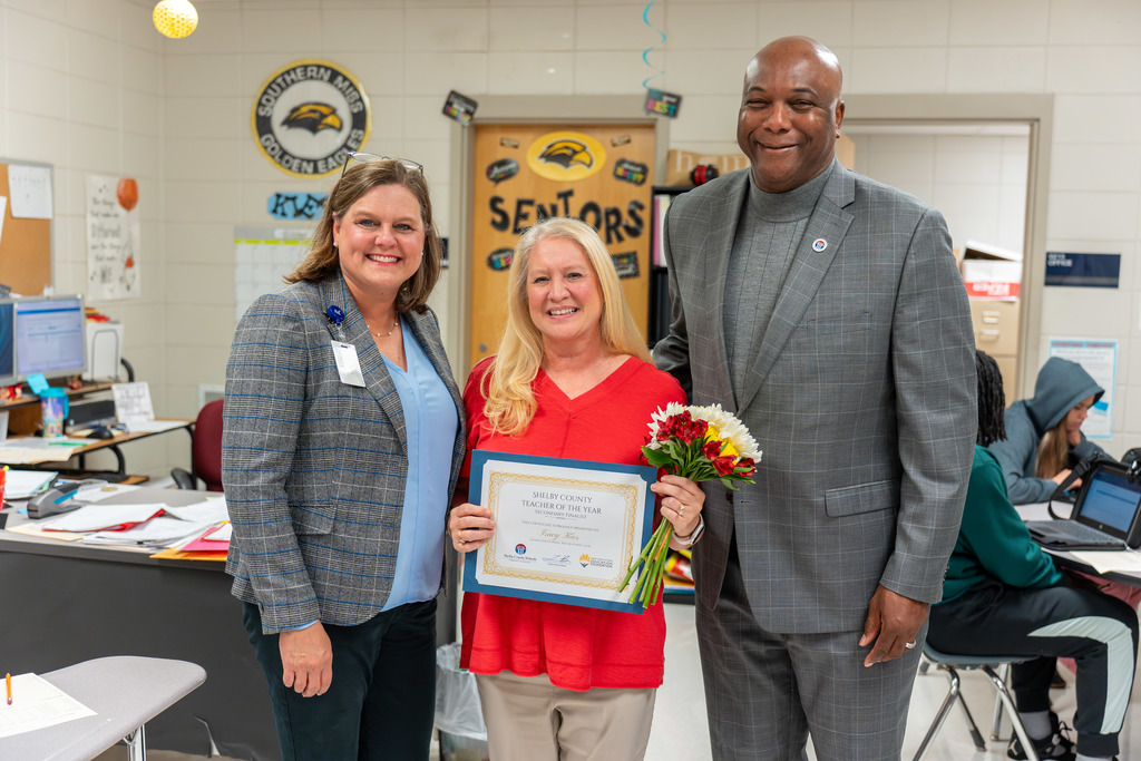 CAHS TOTY Tracy Kies is recognized as a finalist.