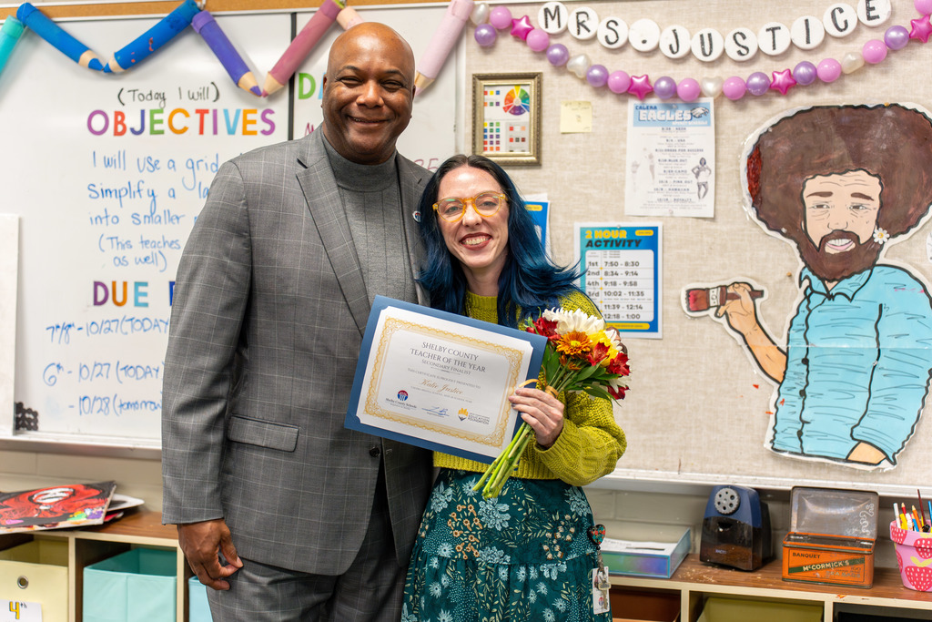 CAMS TOTY Katie Justice is recognized as a finalist.