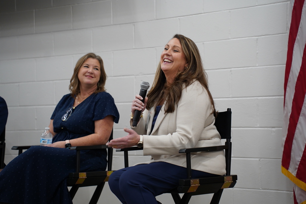 Allison Festevan participates in Leadership Shelby teacher panel 