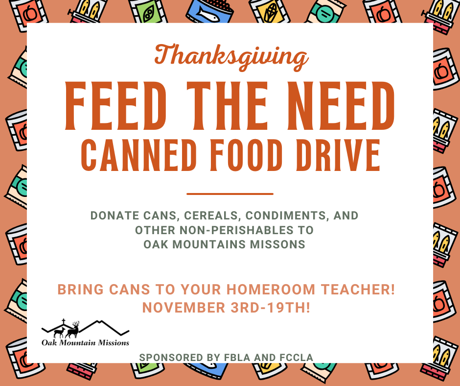 canned food drive