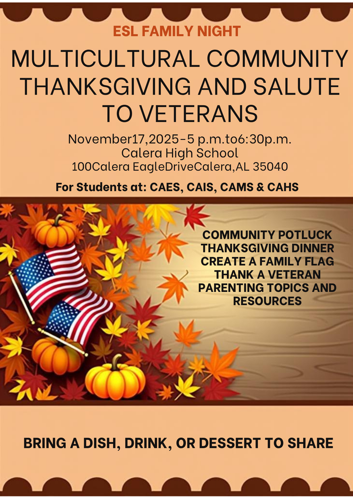 Multi-Cultural Community Thanksgiving Event- English