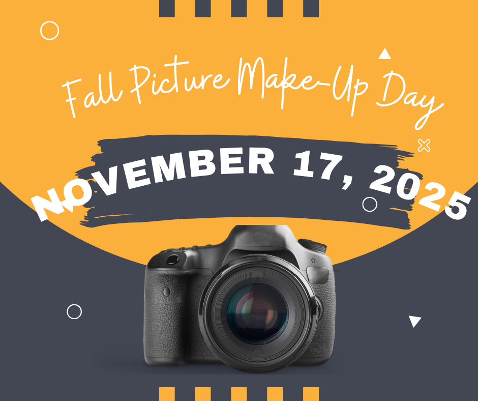 Fall Make up picture  day is November 17, 2025