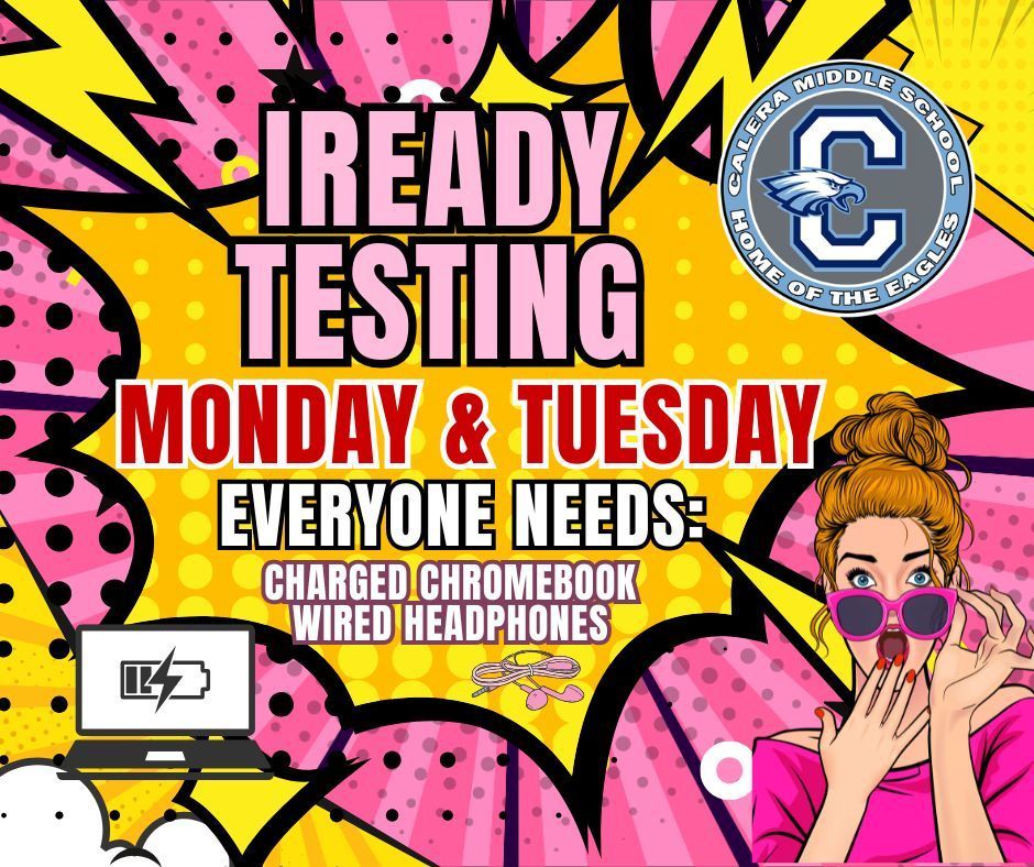 IREADY Testing Flyer