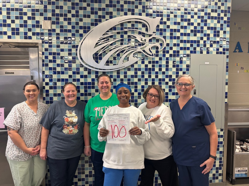 CNP Staff getting a 100 score from the health department