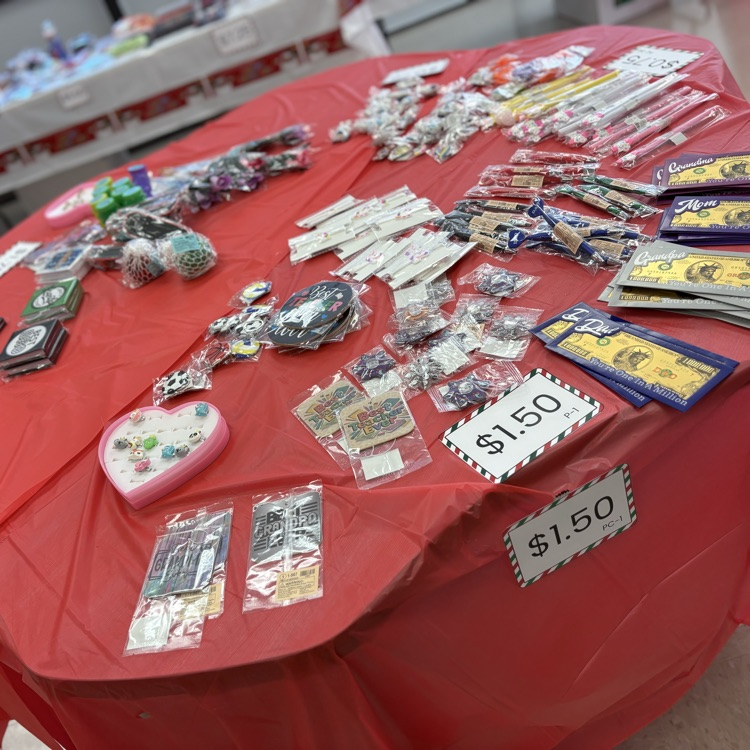 items for purchase at holiday shop