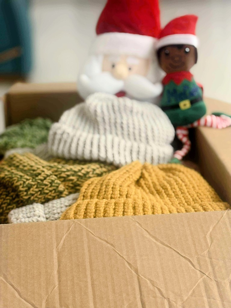 beanies made for charity