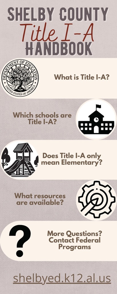 Title I-A Handbook Flyer