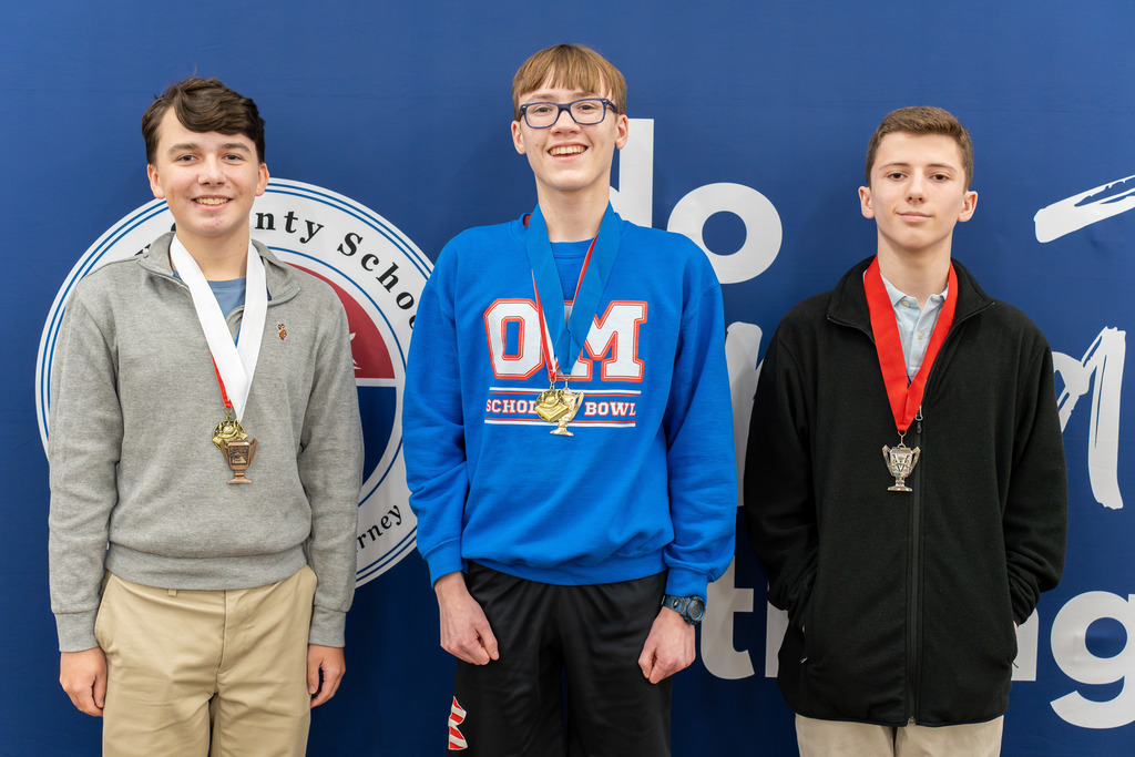 Junior Varsity Top 3 Individual Performers