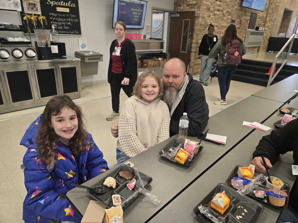 dad's and students at breakfast