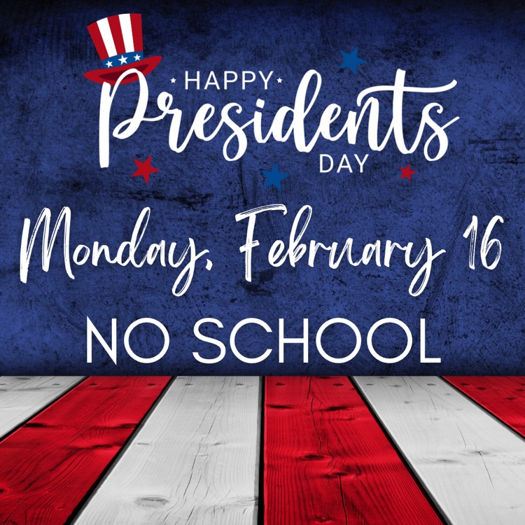 Presidents’ Day announcement 