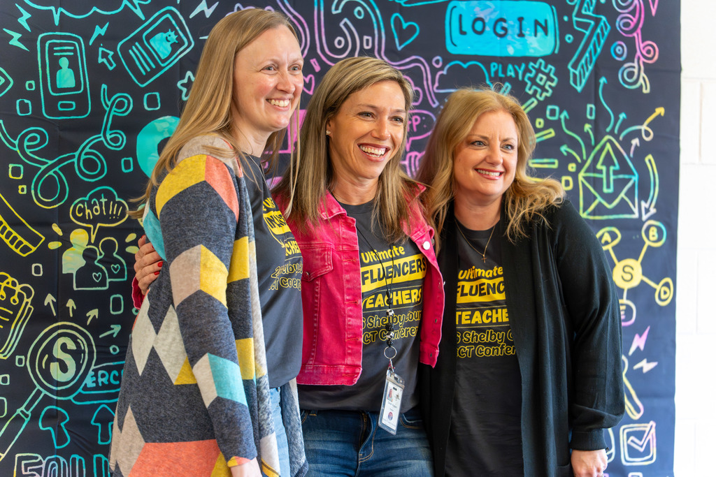 NBCTs pose for a photo.