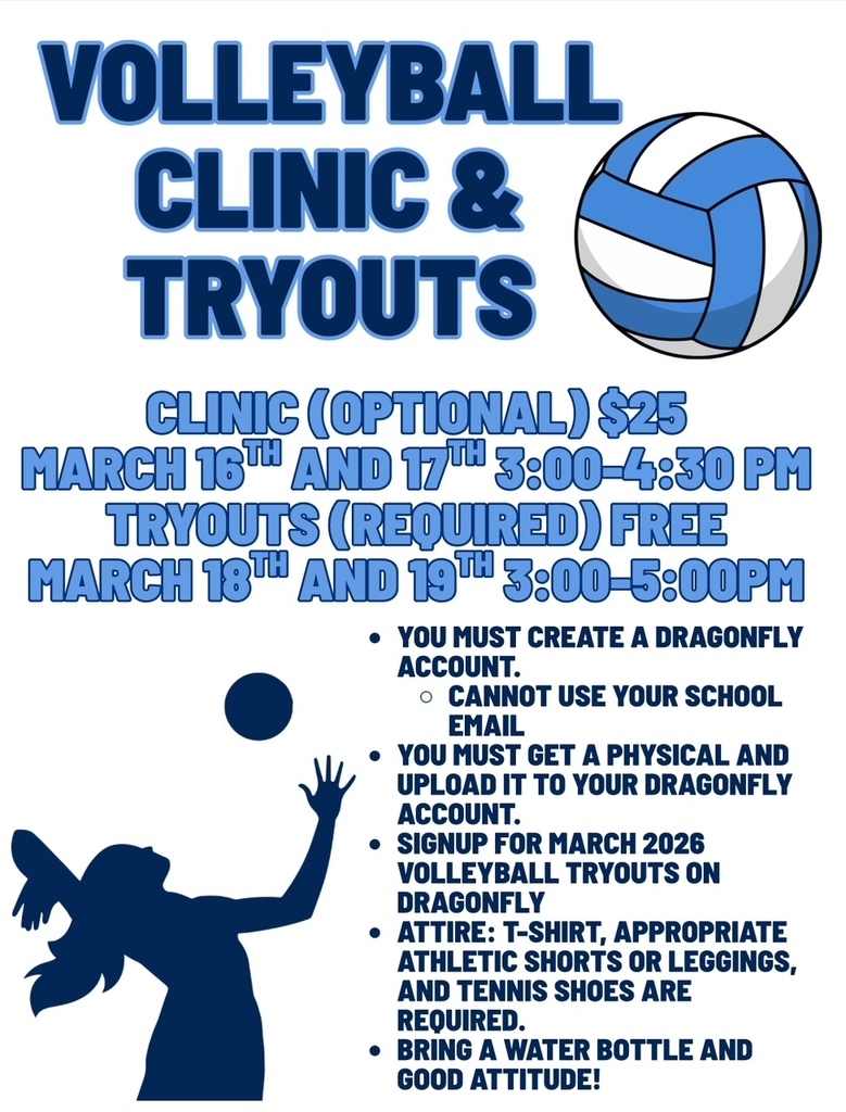 Volleyball tryout information