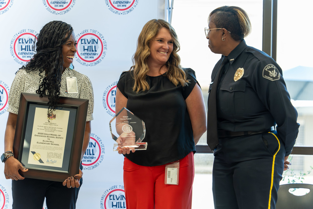 Awards are presented.