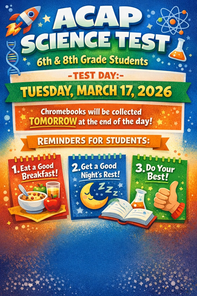 Science ACAP reminder 