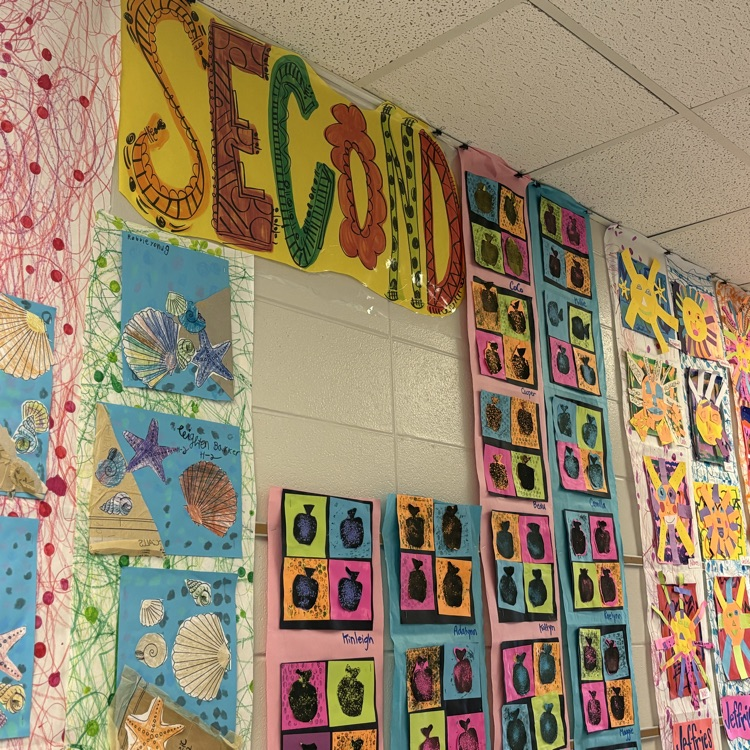 student art on display