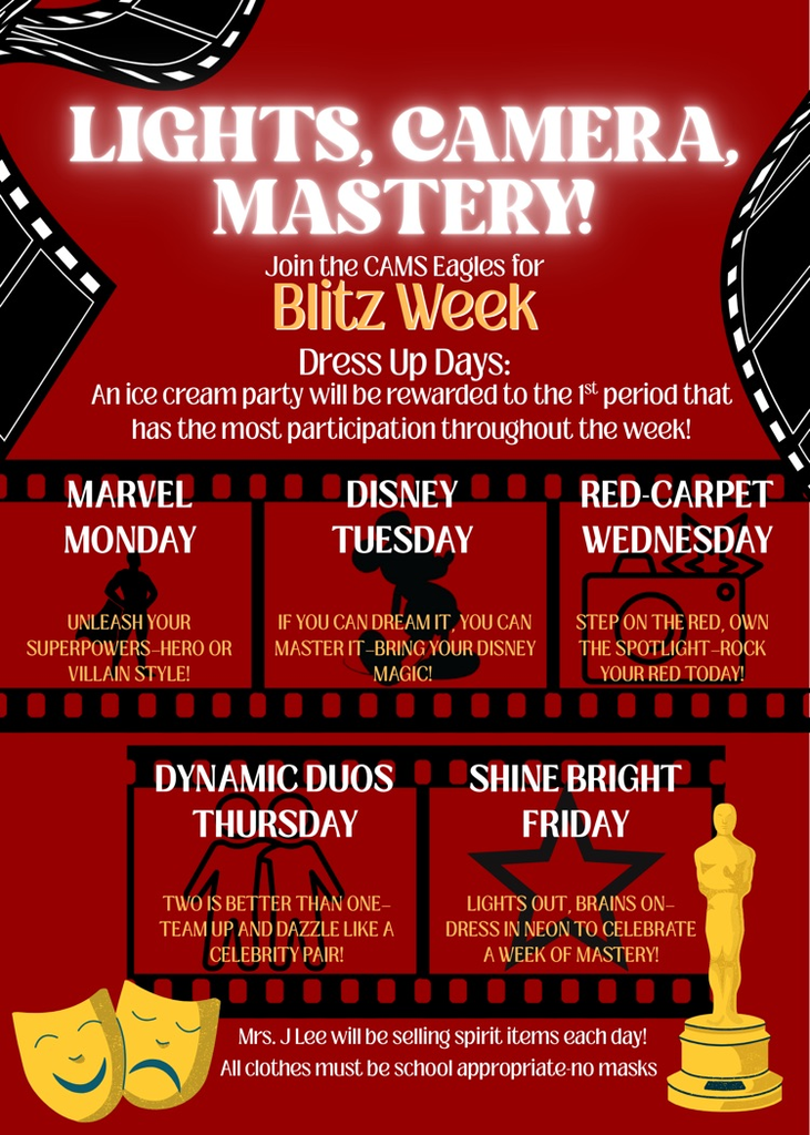Blitz Week Dress-Up days