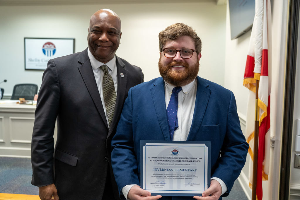 Inverness Elementary Counselor with Dr. Brooks 