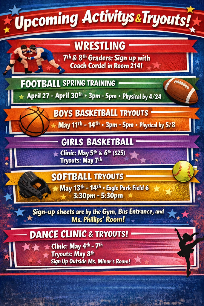 Sports Tryout information