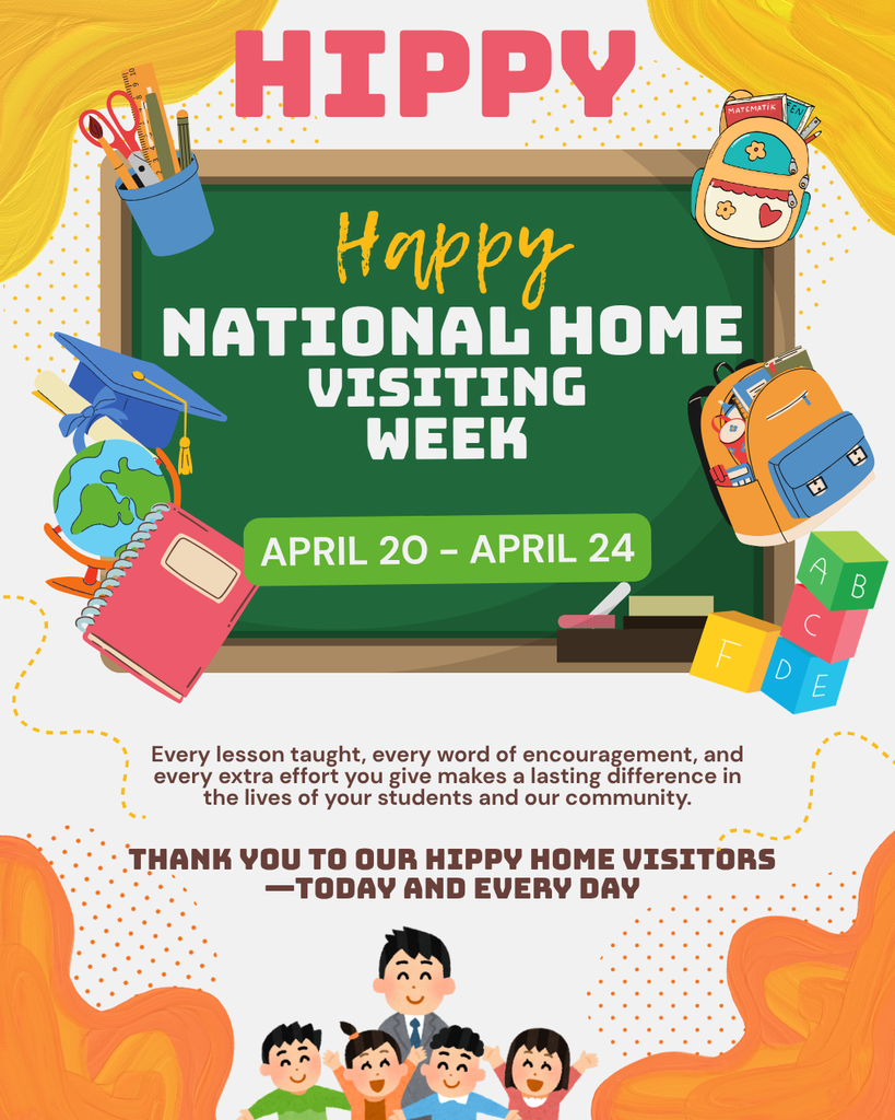 HIPPY National Home Visiting Week is April 20-24 graphic 