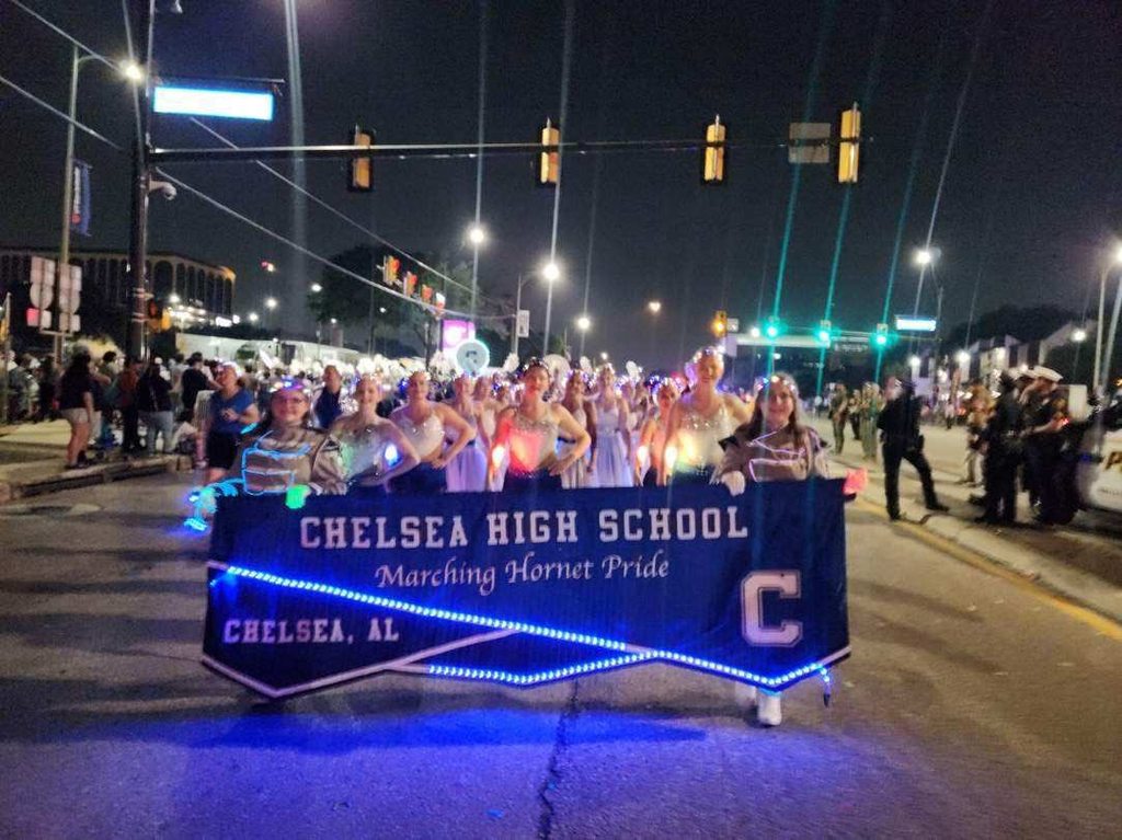 Chelsea High School band in San Antonio, TX