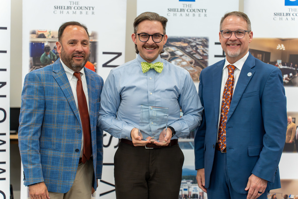High School Educator of the Year, Derek Dupuis