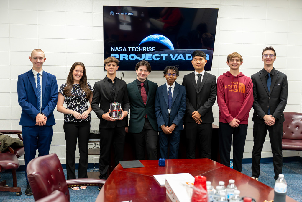 Students from  Paula Hughes Engineering Class 