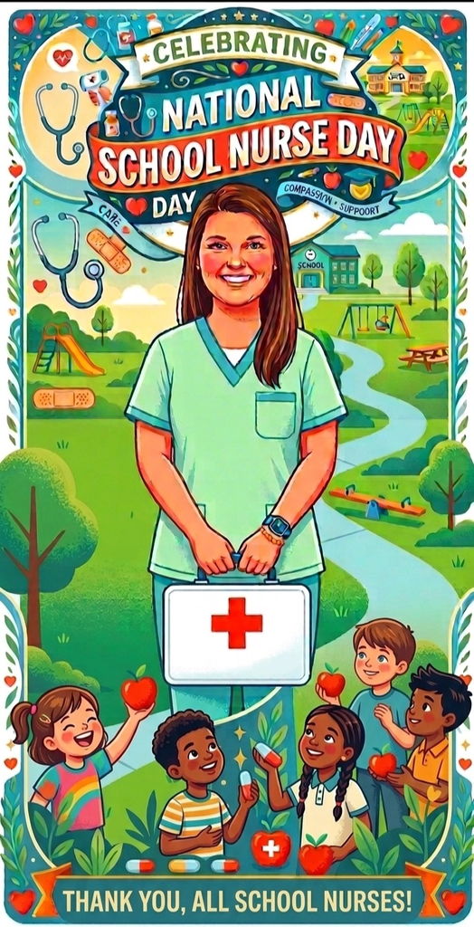 cartoon image for school nurse day