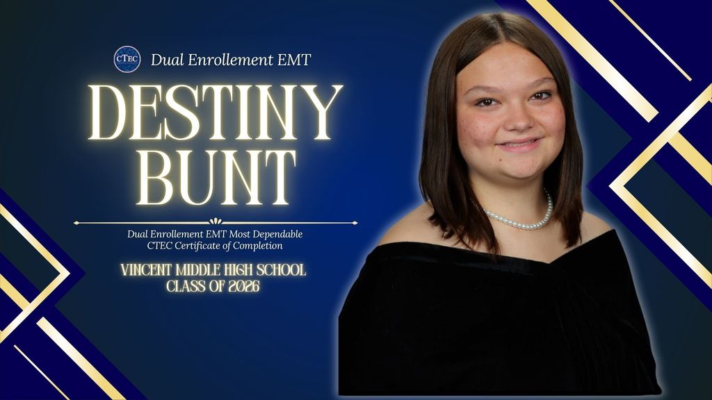 Destiny Bunt EMT Dual Enrollment Senior