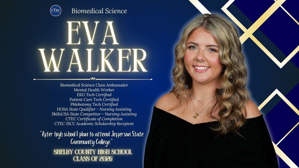 Biomed Senior Eva Walker
