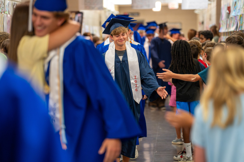 Mt Laurel graduation walk