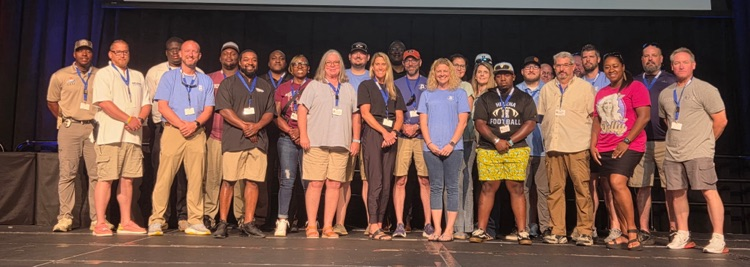 group photo of participants from Shelby County Schools attending TASRO