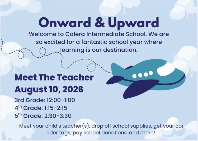 meet the teacher flyer