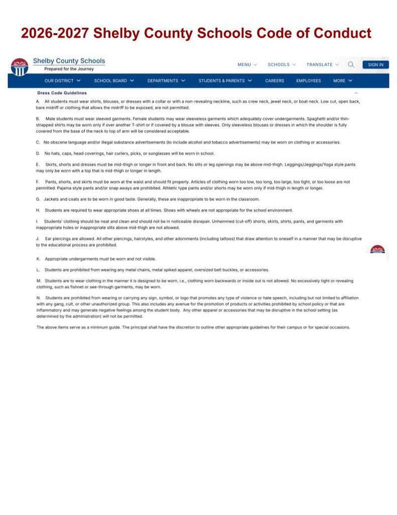 Dress code screenshot